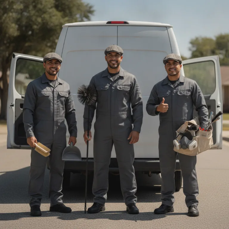 Limpador de Chaminés equipe em Almirante Tamandare